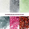 4mm Imitation Jade Glass Seed Beads for Jewelry Crafting – Solid Color Round Beads for Bracelets and Necklaces