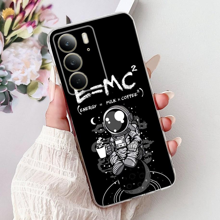 Silicone Case For Realme C75 4G Cover Cool Machine Panda Animals Soft Clear Slim Shockproof Bumper For RealmeC75 C 75 2024 Coque