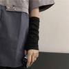Outdoor Punk Long Fingerless Gloves Cuff For Women Men Outdoor Hip-hop Glove Elbow Mittens Cool Stretch Winter Arm Warmer Mitten