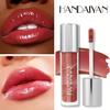 6 Colors Lip Gloss Vitamin E Marbled Lip Gloss Moisturising Liquid Lipstick Long Lasting and Easy Colour Lip Glaze Liquid Lip Balm