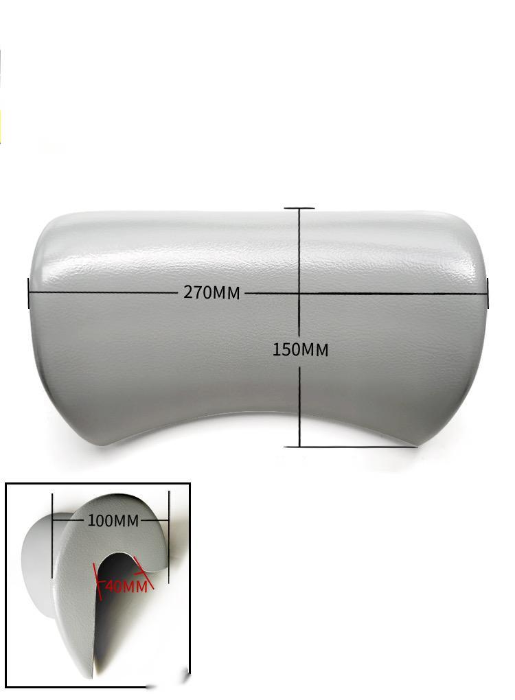 Comfortable Spa Bath Pillow for Relaxing in Bathrooms Hot Tub Feature for Spa Bath Experience