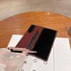 Электроокрашенный кожаный чехол Samsung Z Fold7 со подставкой и стилусом для Z Fold6/5/4/3