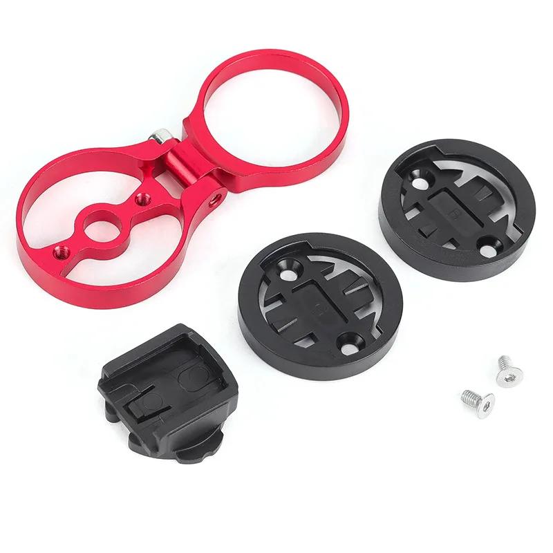 Bicycle Computer Holder Bike Stopwatch GPS Mount Stem Top Cap Computer Holder Phone Holder For Garmin Bryton Cateye Wahoo
