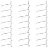30pcs Supermarket Hook Iron Grid Shelf Hook Jewelry Display Shelf Hook 3.5mm Thickness15cm / 5.9in