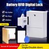 Battery RFID IC Card Sensor Cabinet Drawer Intelligent SmartLock DIY Invisible Hidde Digital Lock