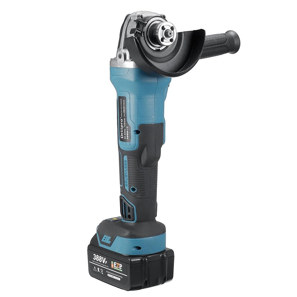 125 мм 100 мм бесщеточная электрическая угловая шлифовальная машина для резки электроинструмент + литий-ионный аккумулятор для батареи Makita 18 В