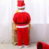 Hat Children's Christmas Clothes Fleece Kids Cosplay Clothes Santa Claus Cosplay Costume  Winter
