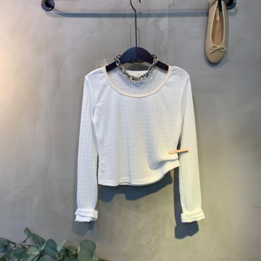 C S In The Room Long Sleeve T ShirT 3d laCe paTTern Color C