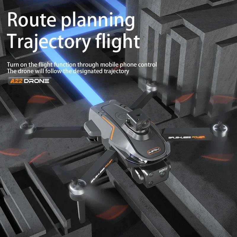 2024 Новый A22 Pro GPS Дрон 8K HD ESC Камера Бесщеточный HD RC Самолет 5G WIFI FPV 360° Лазерный Дрон для Избежания Препятствий Игрушка