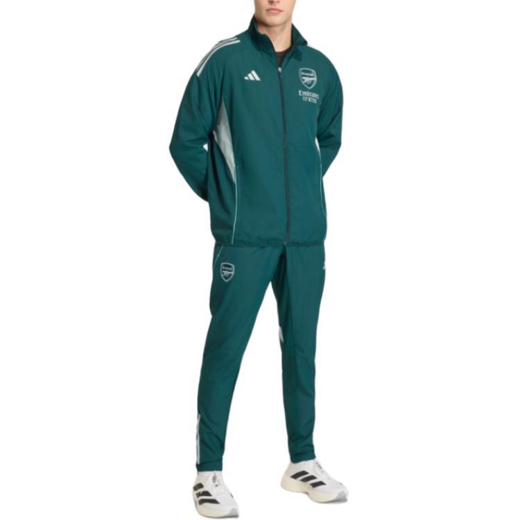 adidas Мужская футболка для футбола Arsenal Tiro 25, полосатая, приталенная, с длинным рукавом, топ KB1825