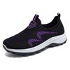 Middle-aged and Elderly Couples Sports Shoes Autumn Breathable Casual Mesh Single Shoe Walking Shoes Men