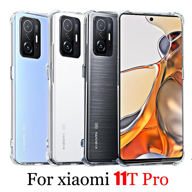 Luxury Clear Shockproof Phone Case for Xiaomi Mi 10t 11t 12t Pro 10 T Lite 10tPro 10tlite 5g 4g Back Covers Transparent Cases