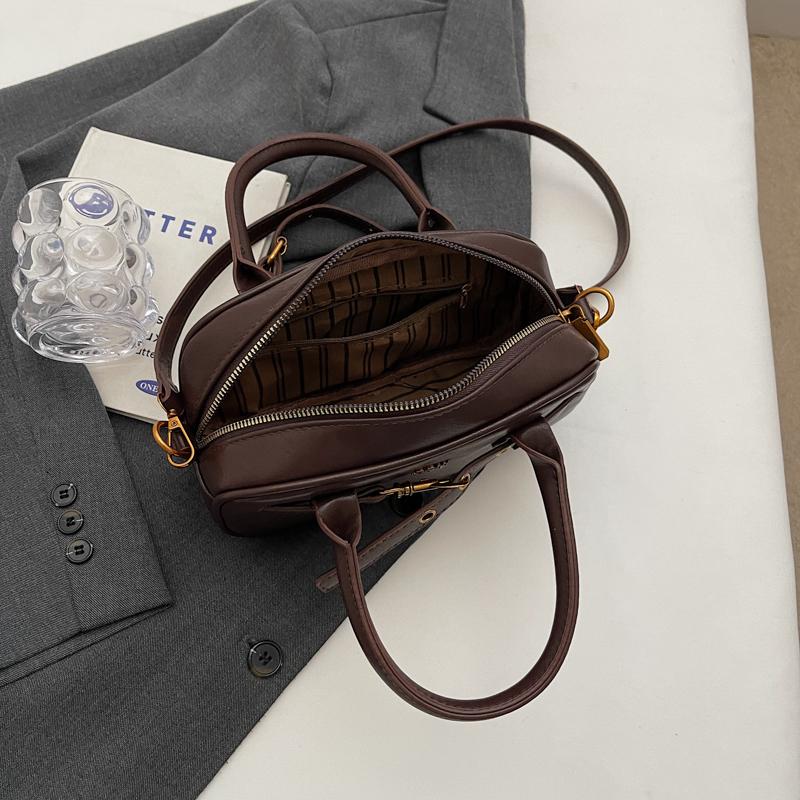 Женская модная маленькая сумочка, ретро-сумка через плечо, повседневная сумка через плечо, сумка-подушка, женская сумка на молнии