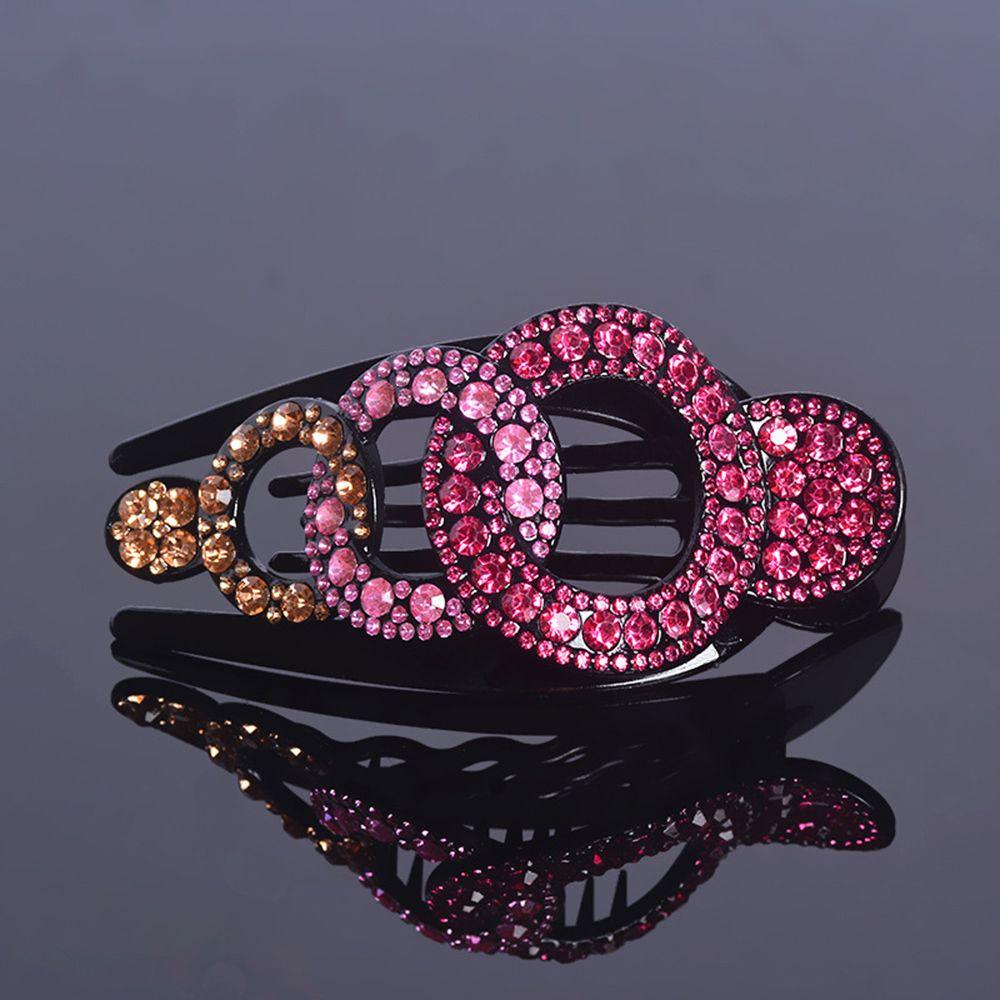 Женская заколка для волос, головные уборы, аксессуары для волос для девочек, держатель для хвоста, зажим в виде утконоса, заколка для волос с бриллиантами