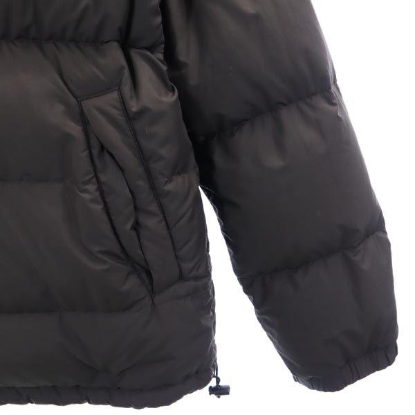 FIRSTDOWN Logo Embroidery Reversible Down Jacket LL Tea Men's Used