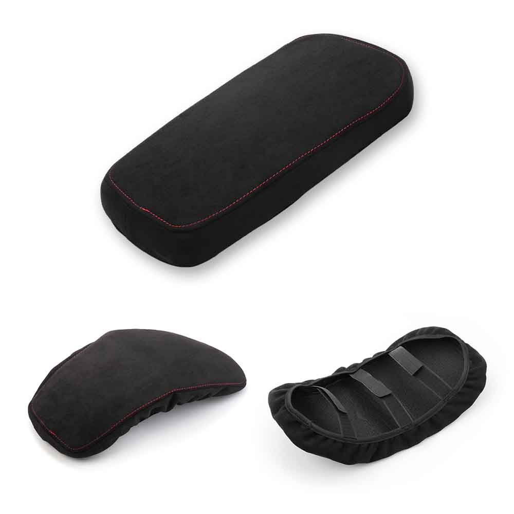 Car Centre Console Armrest Box Black Velour Protective Cover for Kia Stinger 2018- LHD RHD Interior Accessories