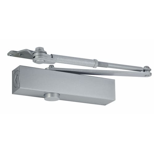Japan Door Check Manufacturing NewStar Parallel Door Closer with Stop, Silver, PS-7001, 1 Unit