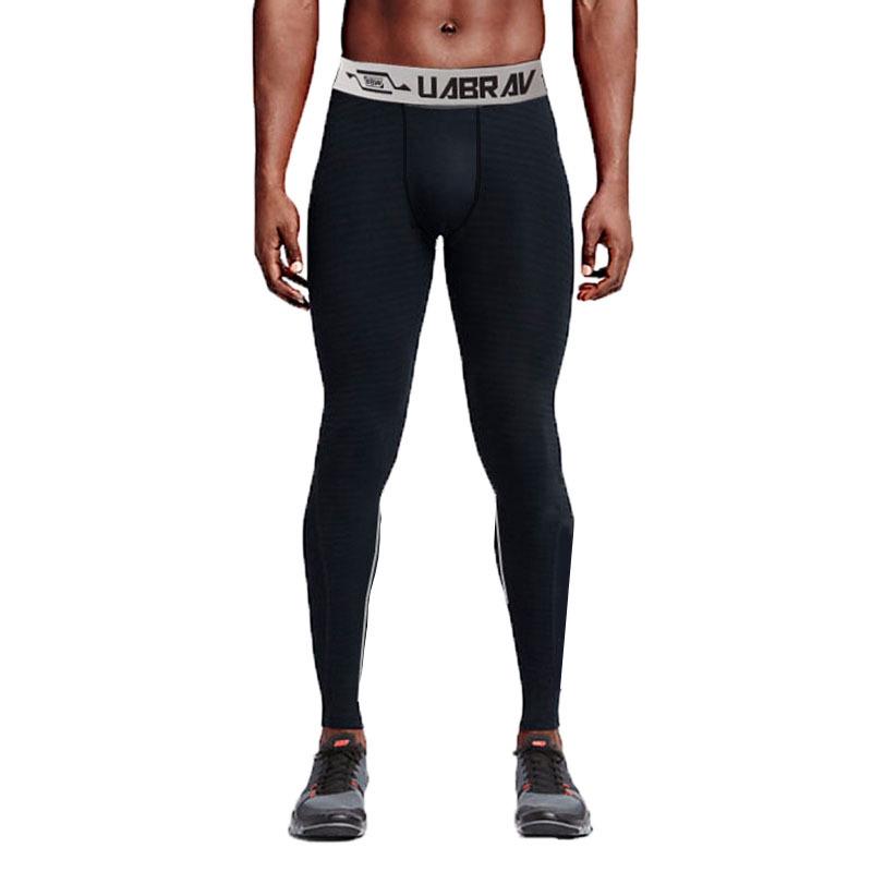 Мужские профессиональные баскетбольные быстросохнущие компрессионные леггинсы с бархатной подкладкой — идеально подходят для бега и фитнеса осенью и зимой