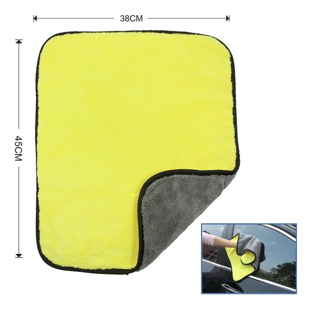 Super Absorbent Car Cleaning Towel Wiping Cloth Car Care Coral Velvet