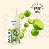 Mojito soda fountain syrup 500ml, mint and lime refreshment without alcohol