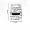 46 шт./коробка Наклейки с английскими словами Винтажная писчая бумага Канцелярский набор наклеек для DIY Скрапбукинга Изготовления открыток Рукоделия Леттеринга