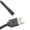 8148/8591/8504 Электрические машинки для стрижки волос Блок питания USB-кабель для зарядки Черный