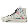 1970-е Chuck Taylor All Star Удобные и Универсальные Эспадрильи Хай Топ Унисекс Белые