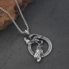 Retro Crow Pendant Necklace: Men's Stainless Steel Animal Chain - Hip Hop Jewelry