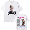 Футболка Nessa Барретт Aftercare Tour Мужская Женская Мода Поп-Панк Музыка Футболки Унисекс Винтажные Оверсайз Футболки