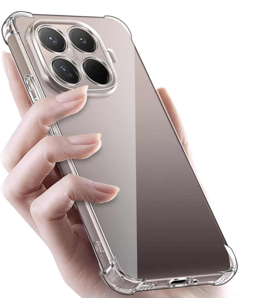Case for Xiaomi 15T Pro, Dropproof, Transparent