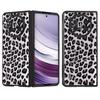 Чехол из искусственной кожи для ПК с леопардовым узором для Huawei Mate X5
