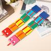 Wooden Rainbow Flip Snake Magic Funny Stress Relief Educational Sensory Toy for Kids Party Bag Fillers
