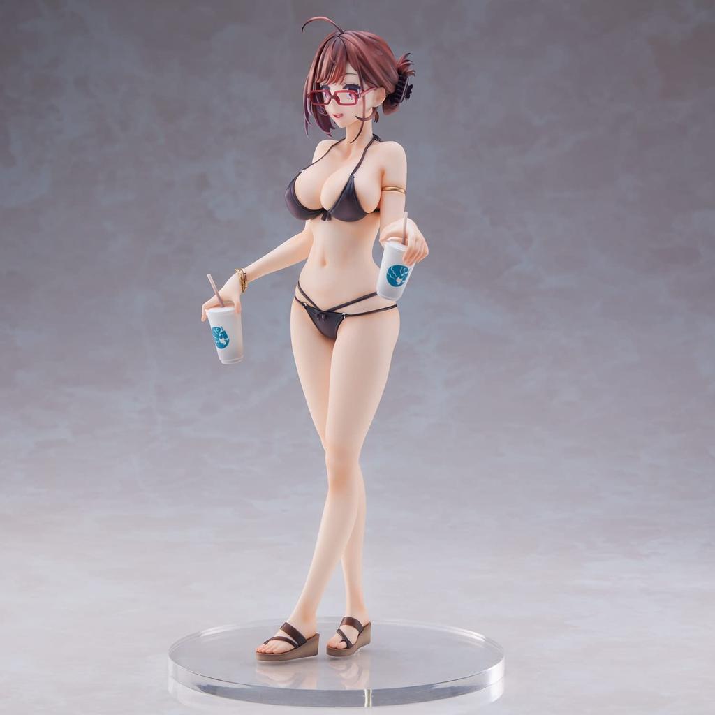 92M Illustration "Myopic Sister Swimsuit Ver." Non-scale PVC & ABS Painted Finished Figure