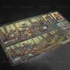 Humorous Raccoon Themed Gaming Mat Nonslip Rubber Backing and Stitched Edges Perfect for Tabletop Gaming