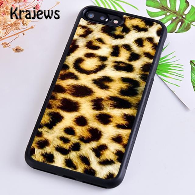 Krajews Чехол с рисунком леопарда и тигра для iPhone 17 Air 16 15 14 plus 12 13 pro max coque Fundas
