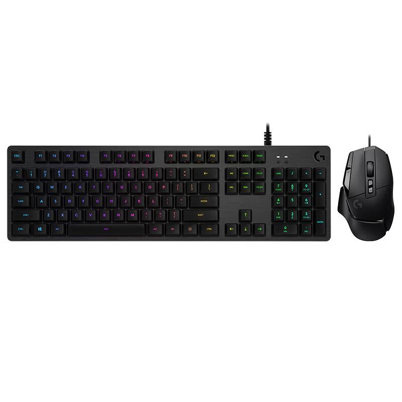 Logitech Комплект: Механическая игровая клавиатура G512 RGB и мышь G502 X