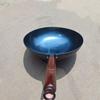 Zhangqiu Hand-forged Wrought Iron Mirror Wok with Accessories