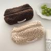 Cashmere Pencil Bag Case For Colored Pencils Plush Pencil Bag Zipper Bag