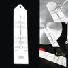 Precision Tool Cartridge Alignment Tool Stylus Alignment Protractor  for Record Players