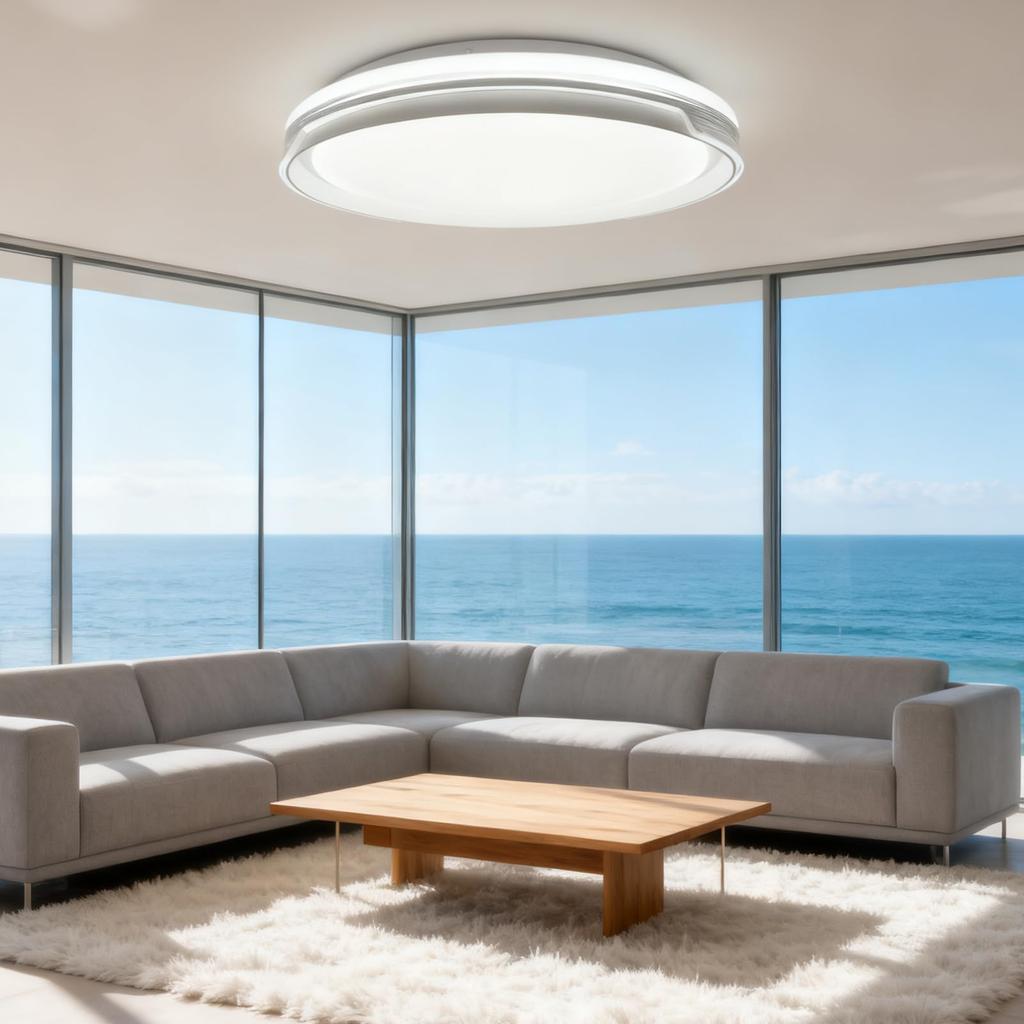 Elekeed LED Ceiling Light, Suitable for rooms up to 10 tatami mats, Stylish Ceiling Lighting with Remote Control, Dimmable and Color Adjustable,