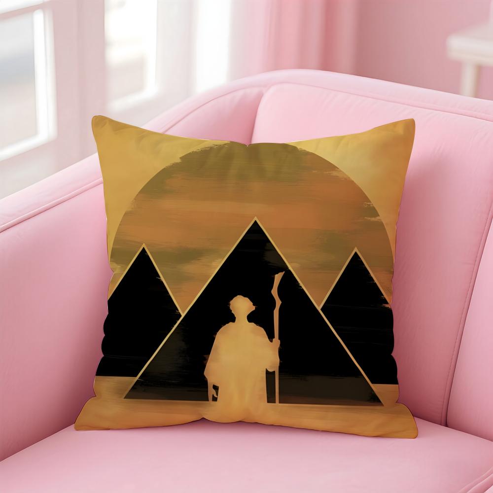 Epic Spiritual Fashion TThe Prince Of EgyptS Cushion Cover Pillowcase Short Plush Invisible zipper Room Sofa Cushion Cover