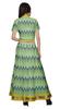 Moomaya Printed Indian Crop Top Skirt Sets Chanderi Women Ethnic Wear Plus