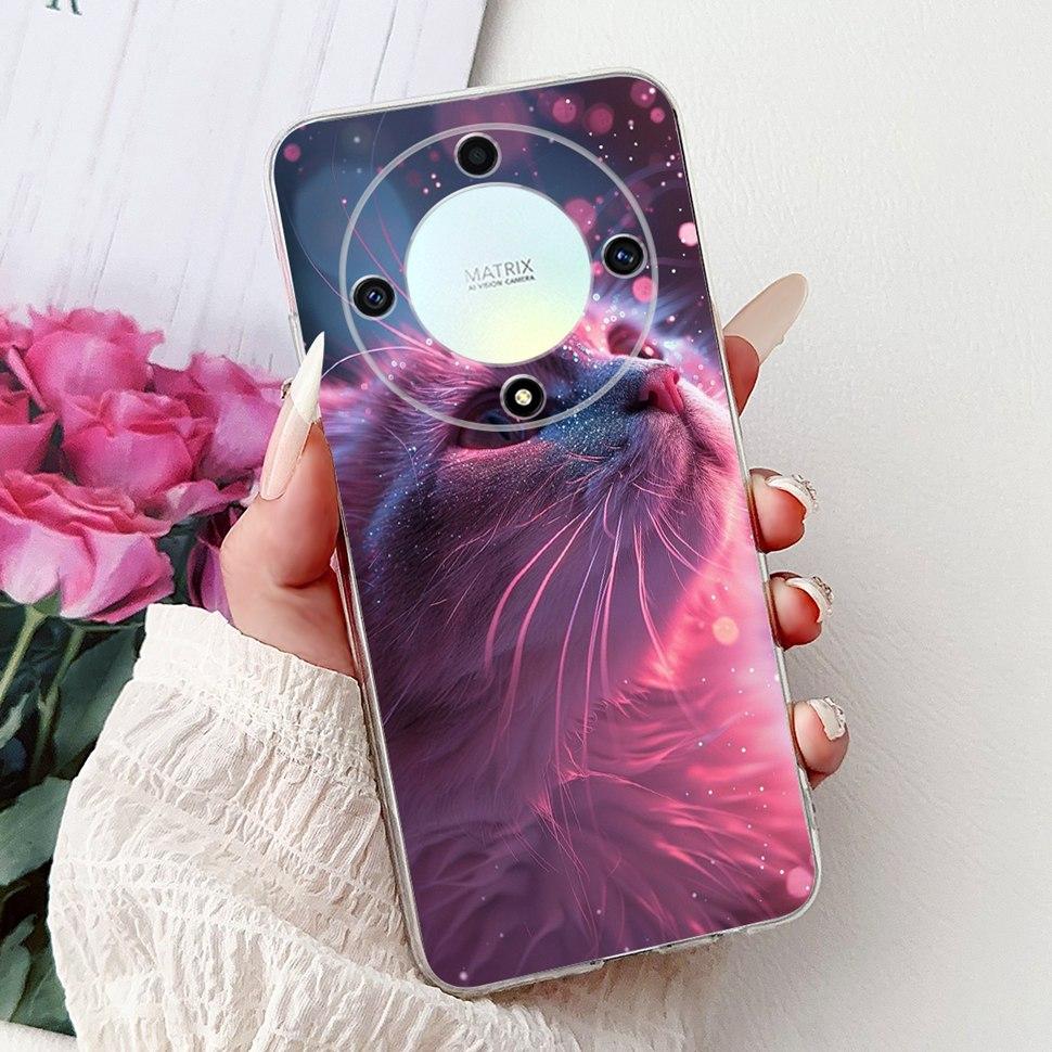 For Honor X9a 5G Case RMO-NX1 Beautiful Butterfly Soft Silicone Phone Cases For Honor X 9a X9a 2022 Back Cover Bumper 6.67"