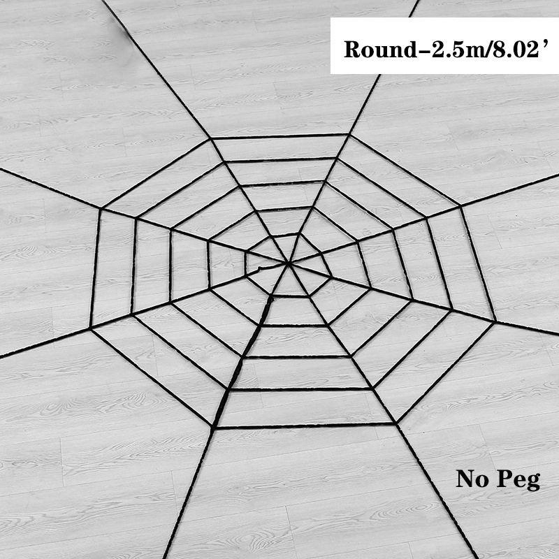 Реалистичная жуткая паутина на Хэллоуин для жуткого домашнего декора