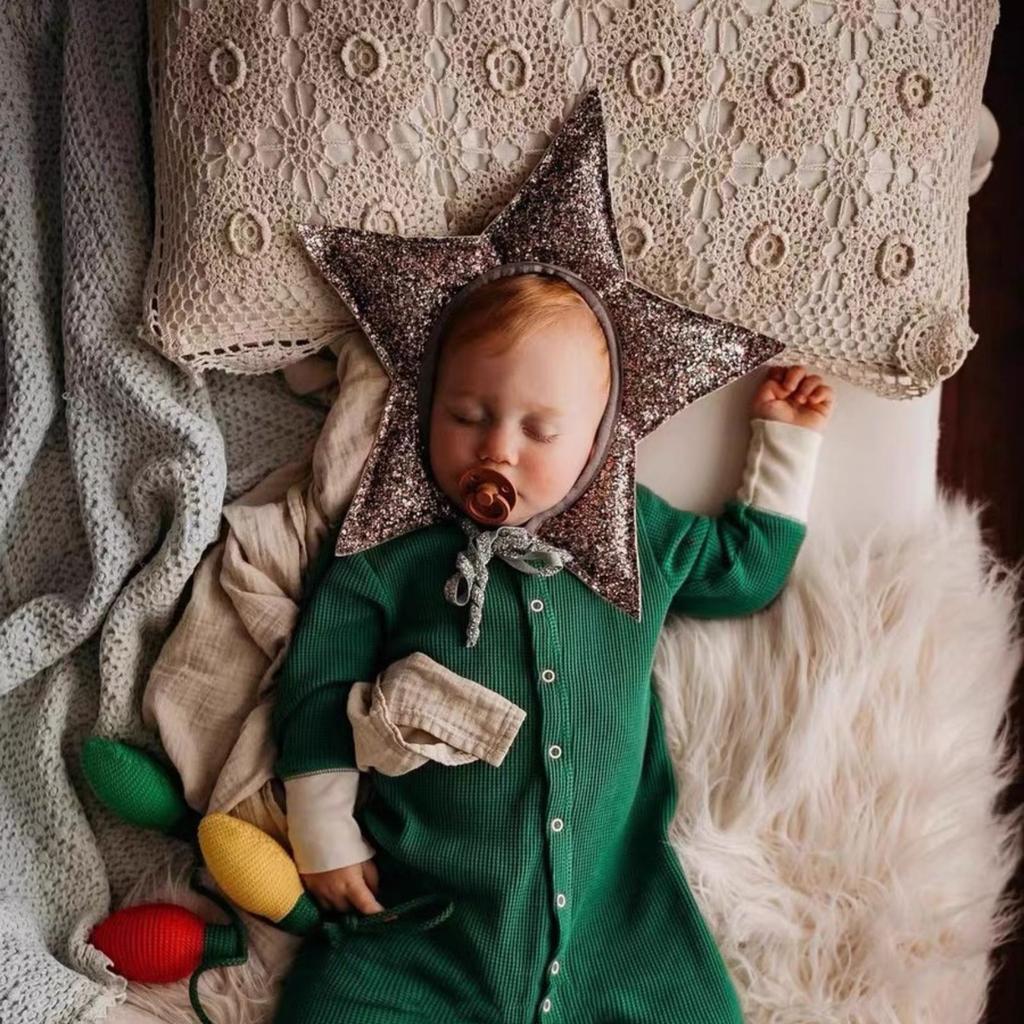 Cute Baby Headband Christmas Birthday Party Hairband Shining Creative and Funny Baby Girl Star Photography Props Kids Headwear