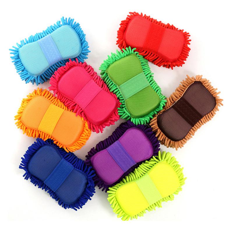 Автомойка из микрофибры, губка для мойки автомобиля, щетки для ухода за автомобилем, полотенце для мытья, автоперчатки, аксессуары для стайлинга, гаджет