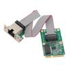 Сетевая карта Mini PCI‑E с погнутым контактом Gigabit Однопортовая Чип I210AT GBE Ethernet RJ45 Карта расширения сети