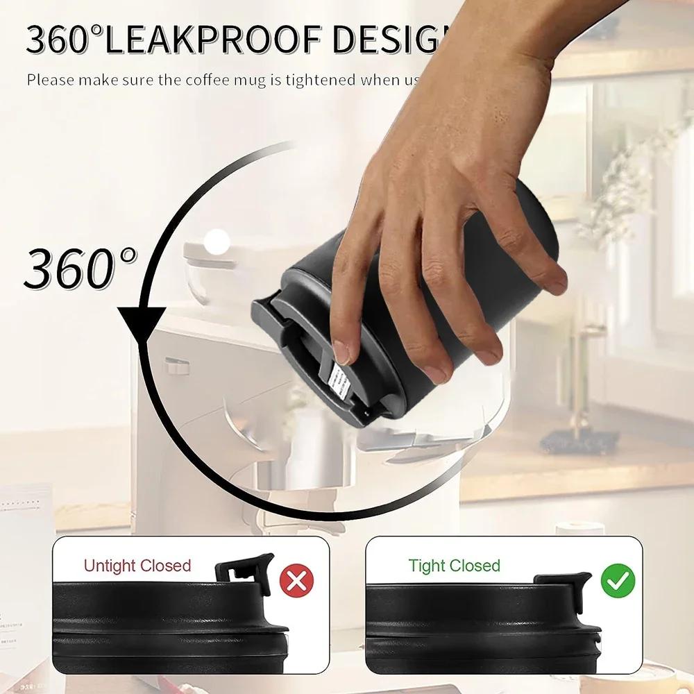 220Ml Stainless Steel Mini Coffee Cup Water Bottle Leak-Proof Car Vacuum Flask Travel Insulated Bottle Thermos Mug