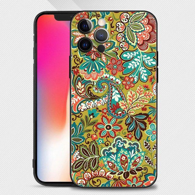 Чехол для телефона Mandala Chakra Yoga для Iphone 14 14 13 12 11 Pro Max Xs Max Xr X 7 8 Plus 12 Mini 6s, силиконовый чехол черного цвета