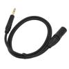 1 4 Inch to XLR Male Cable Professional Balanced Signal OFC Core 6.35mm to XLR Cable for Microphone Speaker Stage 1m